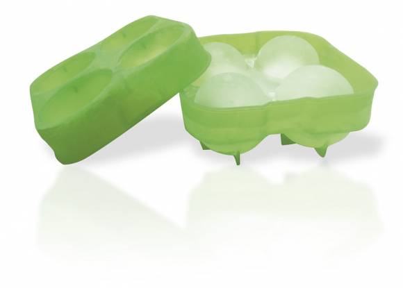 Форма для льда силикон на 4 шара 70мм Vin Bouquet FIK 086