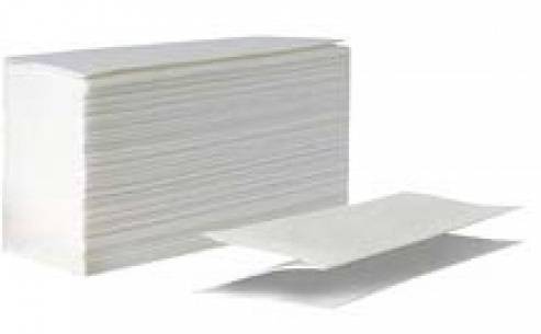 Полотенце бумажное G-teq Элит 0240 белое 21,5х22,5см 2сл. Z-сложение 150листов (15уп/пак)