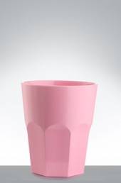 Стакан низкий 270мл GRANITY PC Nipco розовый 98мм 190816 /72/ Стакан низкий 270мл GRANITY PC Nipco розовый 98мм 190816 /72/