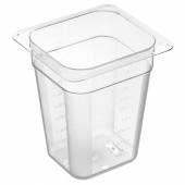 Гастроемкость GN1/6-200 2,7 л. поликарб. прозрачная GP 79661