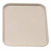 Поднос прямоугольный 45х35см светло-персиковый Cambro 1418FF 106 Поднос прямоугольный 45х35см светло-персиковый Cambro 1418FF 106