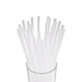 Трубочка для коктейля 0,6*20,5 прозрачная прямая 1000шт/уп. 