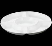 Менажница 5 секций 255мм круглая Wilmax WL-992019 /4/24/ Менажница 5 секций 255мм круглая Wilmax WL-992019 /4/24/