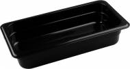 Гастроемкость GN1/3-65 п/п Рестола без крышки черная [422101013] 2,4л