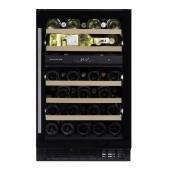 Винный шкаф Dunavox DAUF-38.100DB 2 температурные зоны