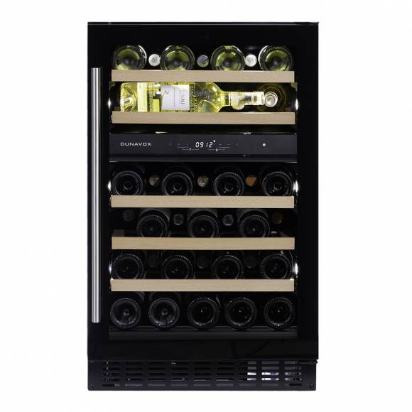 Винный шкаф Dunavox DAUF-38.100DB 2 температурные зоны Винный шкаф Dunavox DAUF-38.100DB 2 температурные зоны