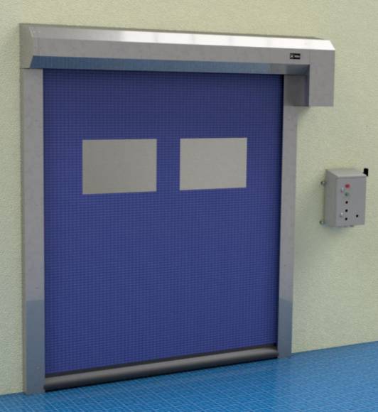 Скоростные рулонные ворота СРВ(СН)-1800.2500-Пр-Сн