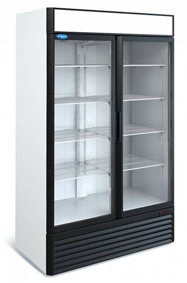Шкаф холодильный универсальный МХМ Капри 1,12 УСК динамика распашной