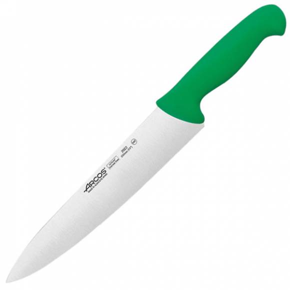 Нож поварской «2900» ARCOS 292221 L=387/250 B=51мм зеленый