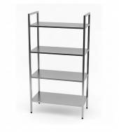 Стеллаж для прачечной ТП 21.5 ОЛДАК стационарный открытый 4 полки нерж. Стеллаж для прачечной ТП 21.5 ОЛДАК стационарный открытый 4 полки нерж.