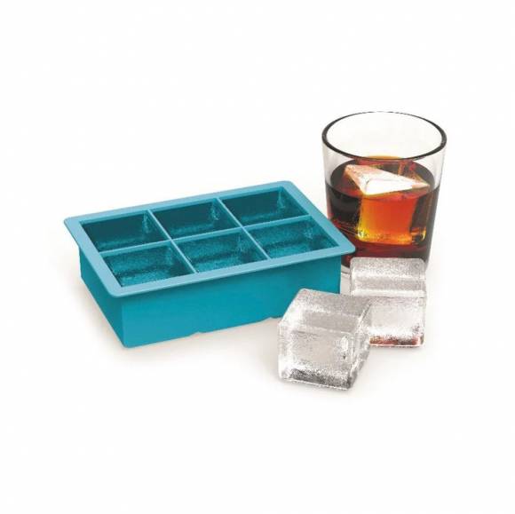 Форма для льда силикон на 4 ячейки, 45*45мм Куб P.L. - Barbossa ZR282/3000