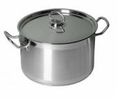 Кастрюля нерж.  5л MGSteel 19005 (d=23,5см h=12см) Кастрюля нерж.  5л MGSteel 19005 (d=23,5см h=12см)