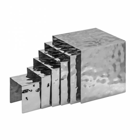 Подставка-куб 100х100х100 мм нерж Luxstahl мки315