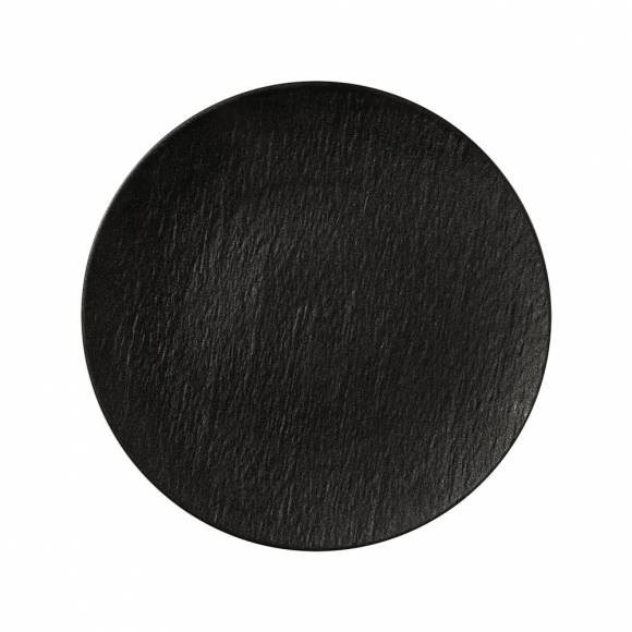 Тарелка мелкая 260мм черная Corone Grafica [XSY3264] фк6918