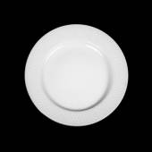 Тарелка мелкая 230мм с орнаментом Corone Palazzo фарфор белый LQ-QK15078C фк058