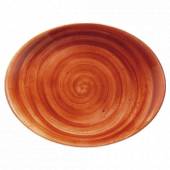 Блюдо овальное 36х28см фарфор Moove Aura Terracota Bonna ATCMOV36OV b Блюдо овальное 36х28см фарфор Moove Aura Terracota Bonna ATCMOV36OV b