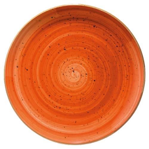 Тарелка плоская 25см фарфор Gourmet Aura Terracota Bonna ATCGRM25DZ b
