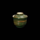 Бульонная чашка с крышкой 115мм 280мл China Town слоновая кость+ зеленый фк8510 Бульонная чашка с крышкой 115мм 280мл China Town слоновая кость+ зеленый фк8510