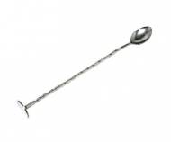 Ложка барная 28см с метал. кнопкой MGSteel BRS11FH /12/ Ложка барная 28см с метал. кнопкой MGSteel BRS11FH /12/