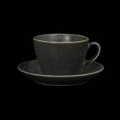 Чайная пара 300 мл Corone Urbano серый 4616/4618cem