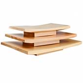 Блюдо для суши 240х150х35мм бамбук  D01-032M/20-0014 03021434