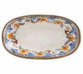 Блюдо овальное 190*110 мм Ретро Флорал, форма Гурмэ Bonna F-RTFGRM19OKY
