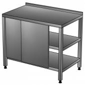 СКП2П Стол-купе производственный с бортом, 2-мя полками 2000*600*850, без зашивки СКП2П Стол-купе производственный с бортом, 2-мя полками 2000*600*850, без зашивки