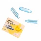 Баллончики для сифона для взбивания сливок (N2O) 10 шт/уп. вкус банана MasterWhip Баллончики для сифона для взбивания сливок (N2O) 10 шт/уп. вкус банана MasterWhip