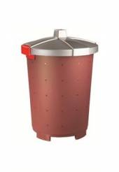 Бак 25л пищевой 33,5*44см п/п бордовый 432106021 Рс. /7/ Бак 25л пищевой 33,5*44см п/п бордовый 432106021 Рс. /7/