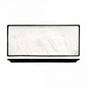 Блюдо прямоугольное 350х250мм с черным основанием PROFF CUISINE фарфор 99000156 /1/ Блюдо прямоугольное 350х250мм с черным основанием PROFF CUISINE фарфор 99000156 /1/