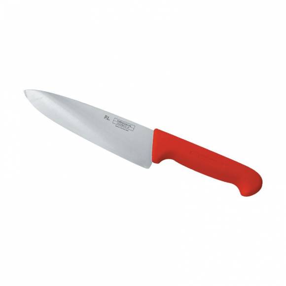 Шеф-нож PRO-Line 20 см, красная пластиковая ручка Proff Cuisine KB-3801-200-RD201-RE