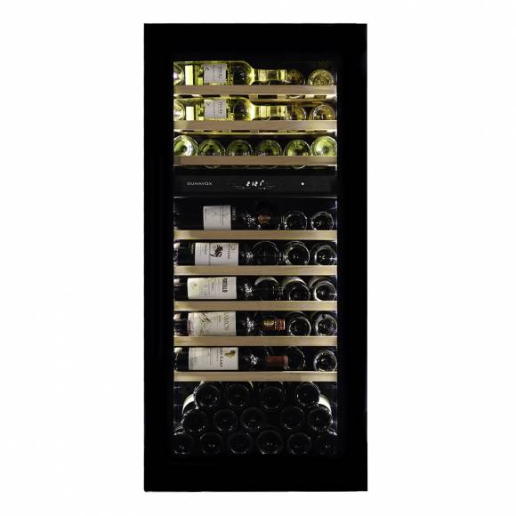 Винный шкаф Dunavox DAVG-72.185DB.TO 2 температурные зоны