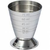 Джиггер нерж. 75мл с делениями D=44/55,H=69мм Пробар Премиум Орб MCJ006S Джиггер нерж. 75мл с делениями D=44/55,H=69мм Пробар Премиум Орб MCJ006S
