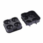 Форма для льда силикон на 4 шара, P.L. - Barbossa ICMD0008