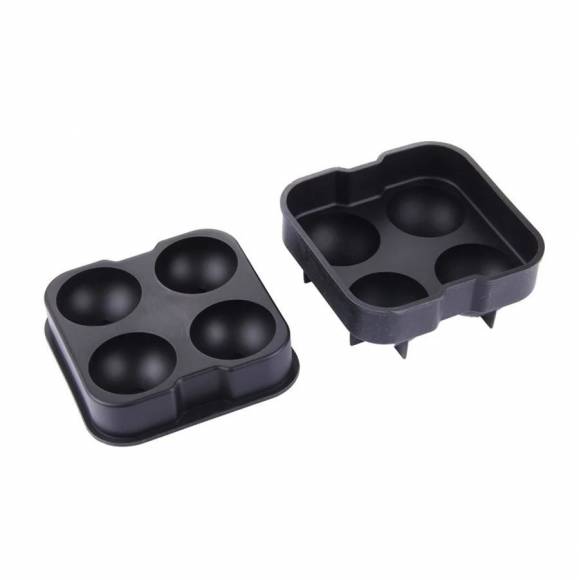 Форма для льда силикон на 4 шара, P.L. - Barbossa ICMD0008