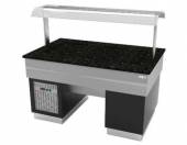 Прилавок с охлажд. камен. поверхностью Stone Island Gastrolux ПО-1310/ПК/SI для 3хGN1/1 Прилавок с охлажд. камен. поверхностью Stone Island Gastrolux ПО-1310/ПК/SI для 3хGN1/1