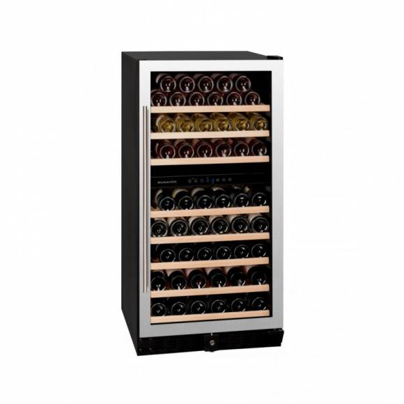 В Винный шкаф компрессорный встраиваемый DUNAVOX DX-94.270SDSK 2 температурные зоны В Винный шкаф компрессорный встраиваемый DUNAVOX DX-94.270SDSK 2 температурные зоны