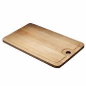 Доска разделочная 300х200х20мм с желобком бук Доски буковые 48974