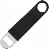 Открывалка для бутылок «Пробар» сталь нерж.,пластик ,L=180,B=45мм черный,серебрист. JW-BO