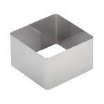 Форма для выкладки/выпечки Квадрат 80х80 мм мки031 Форма для выкладки/выпечки Квадрат 80х80 мм мки031