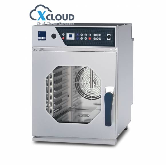 Акция Пароконвектомат Radax TURGENEV TR06DGCL с панелью X-Cloud (автомойка)