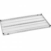 Полка-решётка 914х355мм для стеллажа Metro хромоникелевая 1436NC (для сухих помещений)