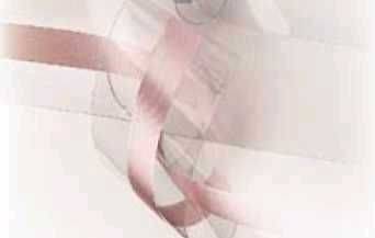 Лента-оборка 2-сл. h=45 мм. 50 м/рул. прозрачная с розовой полосой 