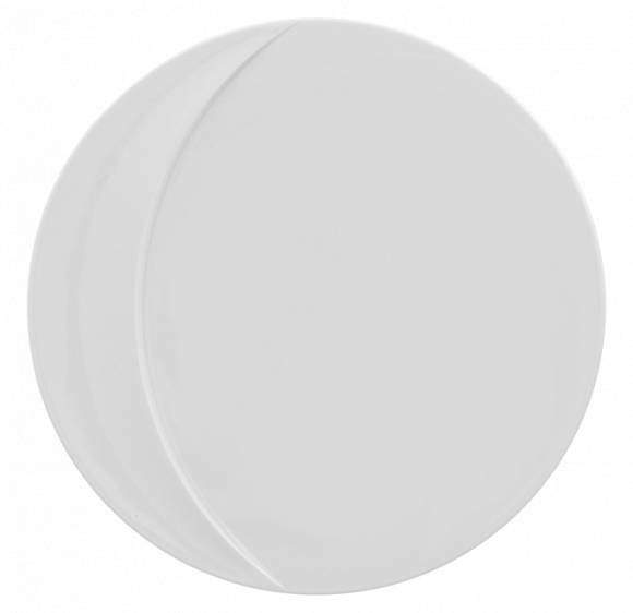 Тарелка плоская круглая 270мм RAK Porcelain Moon фарфор белый MOFP27 /12/