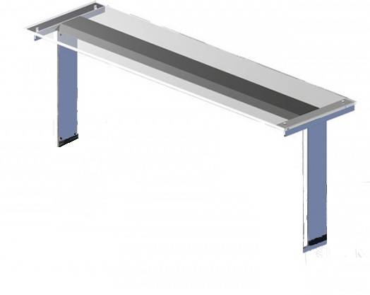 Полка настольная Gastrolux ПН-183/С стеклянная прямая Полка настольная Gastrolux ПН-183/С стеклянная прямая