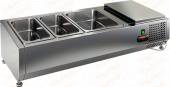 Витрина холод. настольная открытая Hicold VRTO 1390 для стола PZ3 вместимость 6хGN1/3 Витрина холод. настольная открытая Hicold VRTO 1390 для стола PZ3 вместимость 6хGN1/3