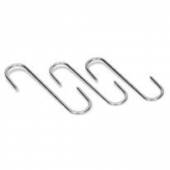 Крюк для мяса в форме S 12см, нерж.сталь Maco MH12