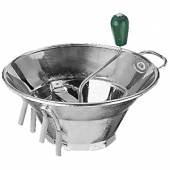 Машинка для протирки пюре D=32,H=17,B=36,5см Paderno 3 диска жесть 42573-31 Машинка для протирки пюре D=32,H=17,B=36,5см Paderno 3 диска жесть 42573-31