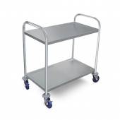 Тележка сервировочная 2-х ярусная 950х500х950мм Luxstahl TR-2L Тележка сервировочная 2-х ярусная 950х500х950мм Luxstahl TR-2L