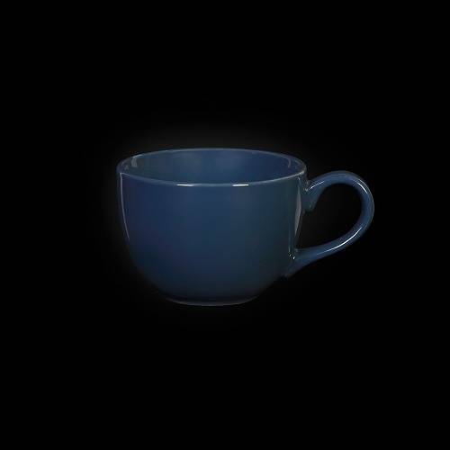 В. Чашка чайная 220 мл Corone Colore синий LQ-SK0053-P014  фк089/4